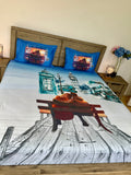FITTED super KING cotton Designer