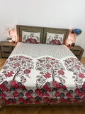 Big Queen cotton flat bedsheet