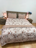 4PCS king Comforter set with FITTED bedsheet