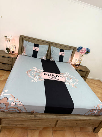 Super king Fitted Glace cotton