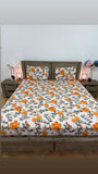 5D Super-king flat glace cotton
