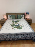 king size pure cotton flat