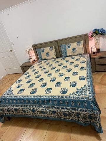 Super king cotton flat