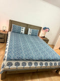 Xl Queen cotton flat 3Piece