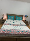 Super king Pure cotton flat