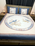 Jumbo Super king fitted Glace cotton