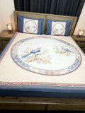 Jumbo Super king fitted Glace cotton