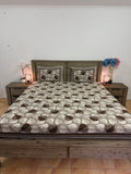Fitted King cotton for Indian Mattress size