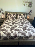 Super king Glace cotton flat 3Piece