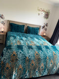 4 PIECE KING MATCHING QUILT COVER SET